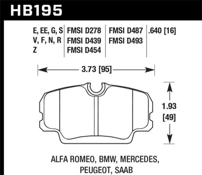 HAWK PERFORMANCE BRAKE PADS