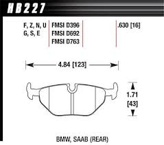 HAWK PERFORMANCE BRAKE PADS