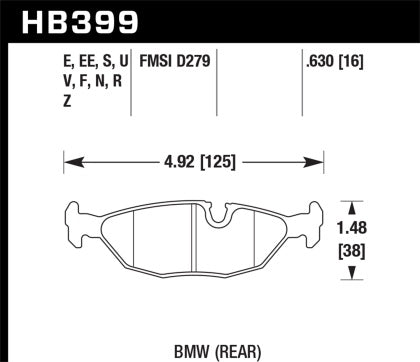 HAWK PERFORMANCE BRAKE PADS