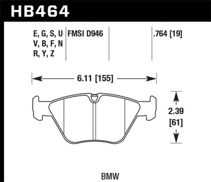 HAWK PERFORMANCE BRAKE PADS