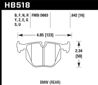 HAWK PERFORMANCE BRAKE PADS